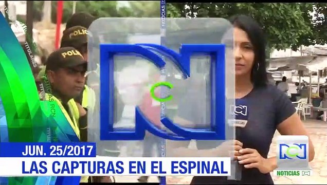Primeras imágenes de la captura de los supuestos responsables del atentado en Bogotá