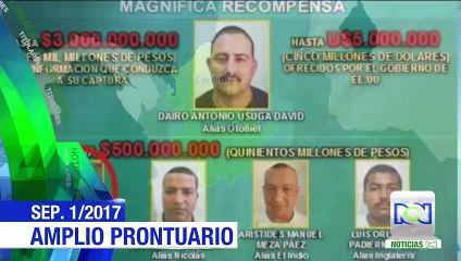 Abatido alias Gavilán segundo cabecilla del clan del golfo
