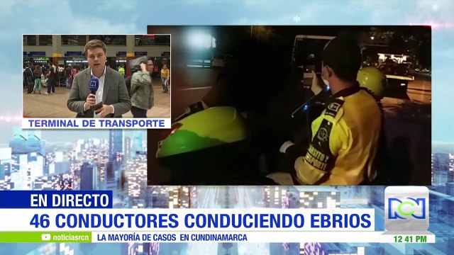 Policía adelanta operativos para sancionar a los conductores borrachos