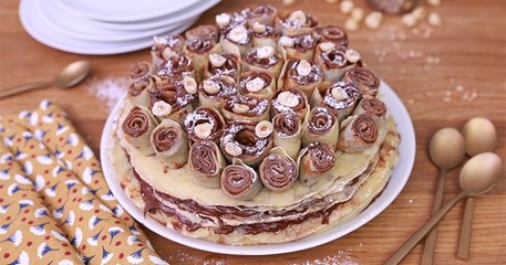 Pour la rentrée, fondez pour l'incroyable gâteau de crêpes, délicieux et trop mignon !