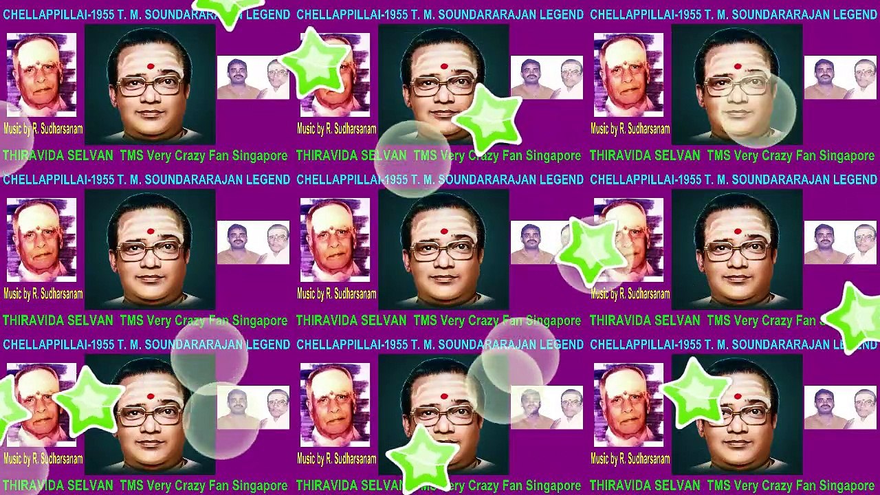 CHELLAPPILLAI-1955 T. M. SOUNDARARAJAN LEGEND song 1