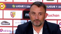 Football - Ligue 1 - Franck Haise en conférence de presse après Lens 1-0 PSG