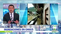 Fuertes lluvias causaron inundaciones y emergencias en Chocó