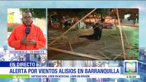 Hay alerta por fuertes vientos en Barranquilla