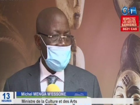 RTG / Audience des artistes Gabonais avec le Ministre de la culture et des arts