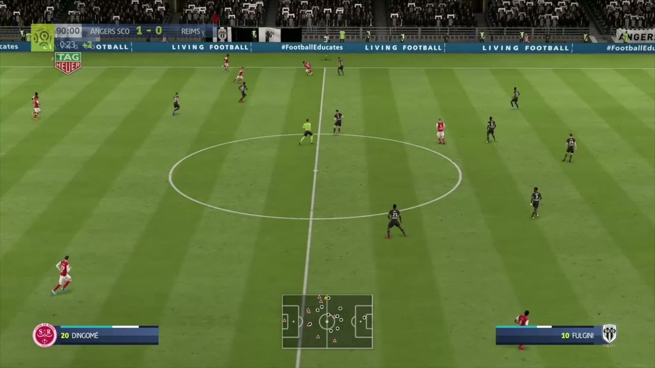 L1 - 2e journée : notre simulation FIFA 20 de Angers - Reims