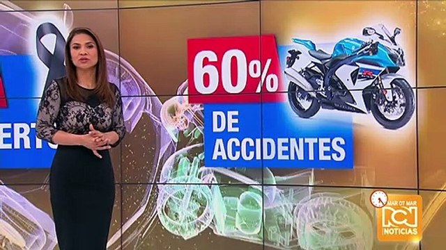 En 2017, 25 motociclistas han perdido la vida en accidentes de tránsito en Medellín