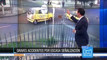 Bogotanos denuncian graves problemas de señalización vial