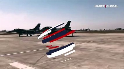 MSB paylaştı! F-16'larla KKTC'de gövde gösterisi