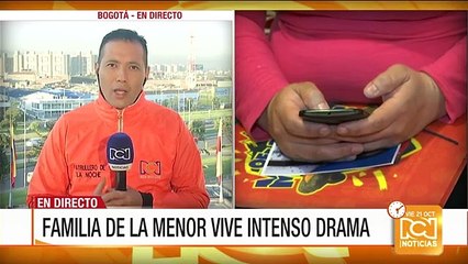 Download Video: Una mujer en Bogotá vive un intenso drama pues no sabe nada de su hija de 13 años