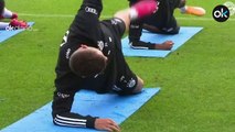 A Javi Martínez se le escapa en pleno entrenamiento que puede fichar por el Athletic