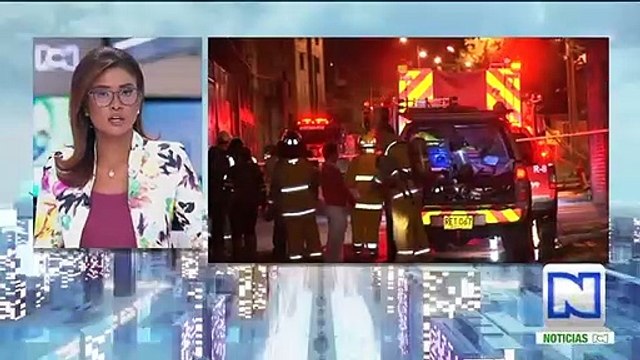 Emergencia por incendio en una fábrica de muebles en Soacha