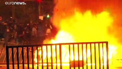 Segunda noite protestos contra brutalidade policial