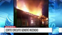 Incendio dejó una persona muerta en Agua de Dios, Cundinamarca