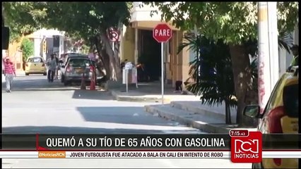 Joven quemó con gasolina a su tío en Santa Marta por un disgusto familiar