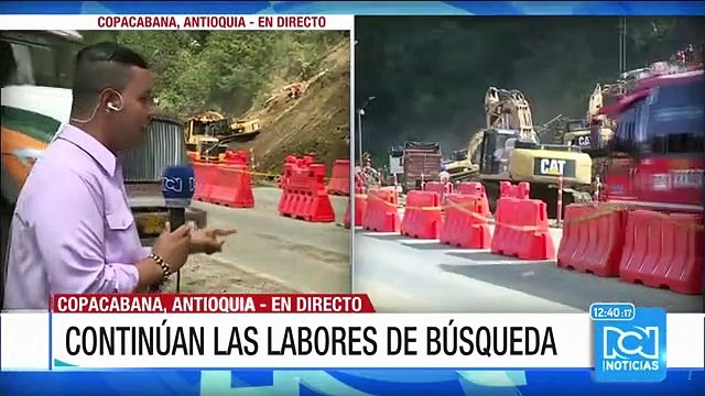 Continúan labores de búsqueda en zona donde se presentó el alud en Copacabana