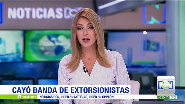 Autoridades desmantelaron banda de extorsionistas que operaba en la comuna 5 de Medellín