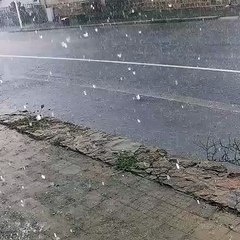 Maltempo Sardegna, pioggia battente a Carbonia