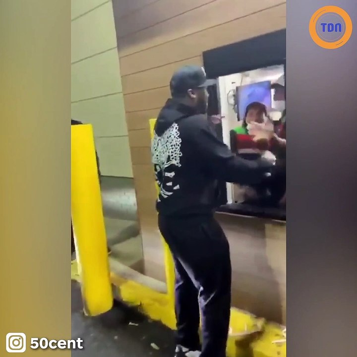 Quand 50 Cent laisse 30.000 $ de pourboire dans un Burger King