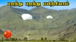 China Army ஆயுதங்களுடன் செய்த Parachute Drills | Tibetan Plateau | Oneindia Tamil