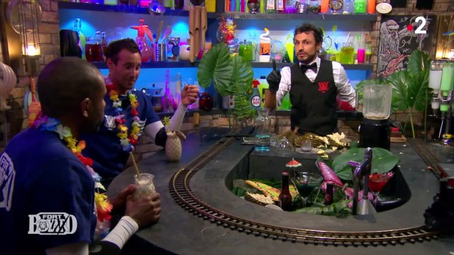 Fort Boyard 2020 : extrait de Sami El Gueddari et Loup-Denis Elion Chez Willy Rovelli/Dentiste (12 septembre 2020)