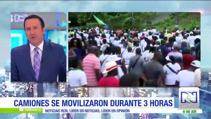Paro cívico en Chocó: tregua de tres horas permitió entrada de alimentos y combustible