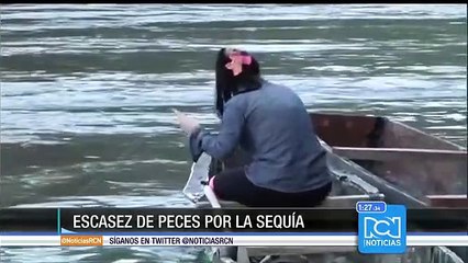 Piscicultores denuncian que hay escasez por la sequía