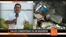 Habitantes de Barranquilla denuncian un basurero a cielo abierto