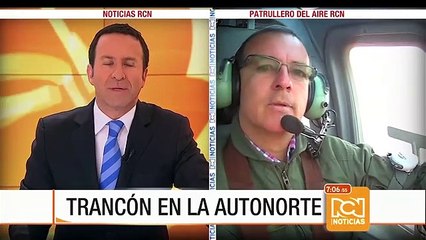 Accidente de un tractocamión genera grave trancón en la Autopista Norte