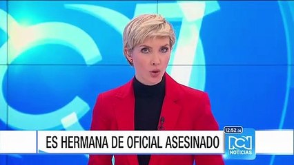 Hermana de policía asesinado por las Farc rechazó saludo del presidente Santos