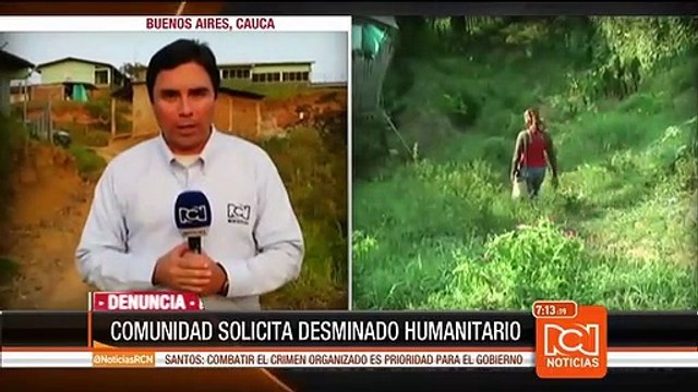 Autoridades del Cauca piden desminado de zonas aledañas a 22 colegios