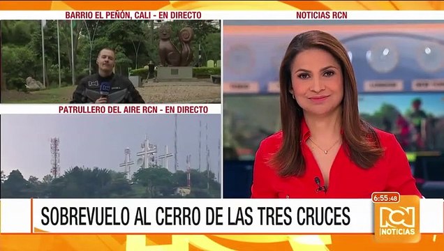 Sobrevuelo por el Cerro de las Tres Cruces en Cali