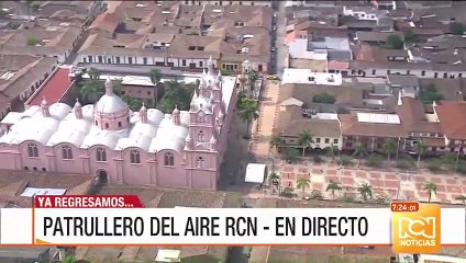 Sobrevuelo por la Basílica del Señor de los Milagros de Buga