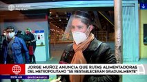 Se restablece desde hoy el servicio de los buses alimentadores del Metropolitano | Primera Edición (HOY)