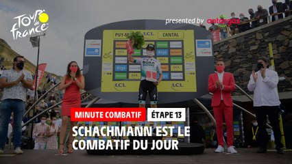 #TDF2020 - Étape 13 / Stage 13 - Antargaz most aggressive rider Minute / Minute du Combatif