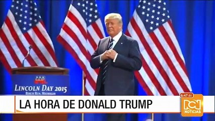 Trump ya está Washington para su investidura presidencial, que será este viernes