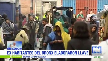 Llave de Bogotá del papa Francisco fue elaborada con madera de la puerta del "infierno" del Bronx