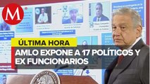 AMLO exhibe a políticos presuntamente ligados a protestas por agua en Chihuahua