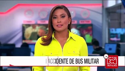 Bus del Ejército que transportaba civiles se accidentó en la vía Bogotá-Girardot