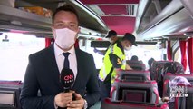 Jandarma otobüslerde HES kodu denetimi yaptı | Video