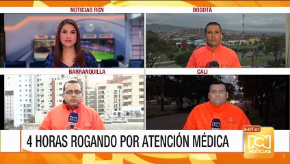 Adulto mayor tuvo que esperar 4 horas para recibir atención médica en Cali