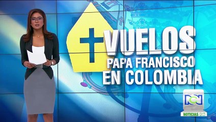 Conoce el cronograma de los vuelos que realizará el papa en Colombia