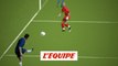 Le lob impossible de Pauleta face à Barthez (PSG-OM 2004) - Foot - L1 - Les plus beaux buts redessinés #1