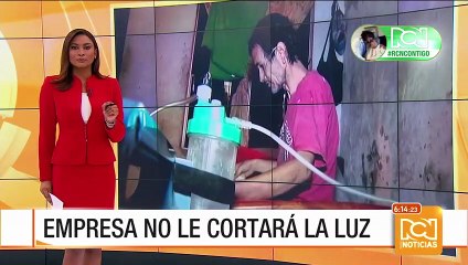 RCN Contigo: Paciente con neumonía no tiene cómo pagar millonaria deuda a electrificadora de Santander