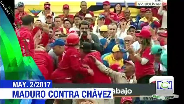 Opositores venezolanos fueron agredidos en el Trancazo