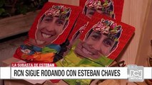 Esteban Chaves realizó una subasta para promover el ciclismo colombiano