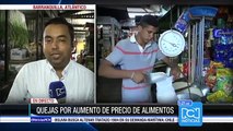 Quejas en Barranquilla por encarecimiento del precio de alimentos