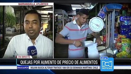 Quejas en Barranquilla por encarecimiento del precio de alimentos