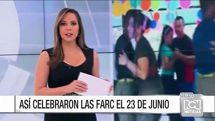 Así celebró el bloque sur de las Farc el anuncio del acuerdo del cese al fuego bilateral