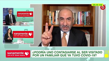 ¿Puedo contagiarme de un familiar que tuvo Covid-19? | Sanamente con el Doctor Elmer Huerta (HOY)